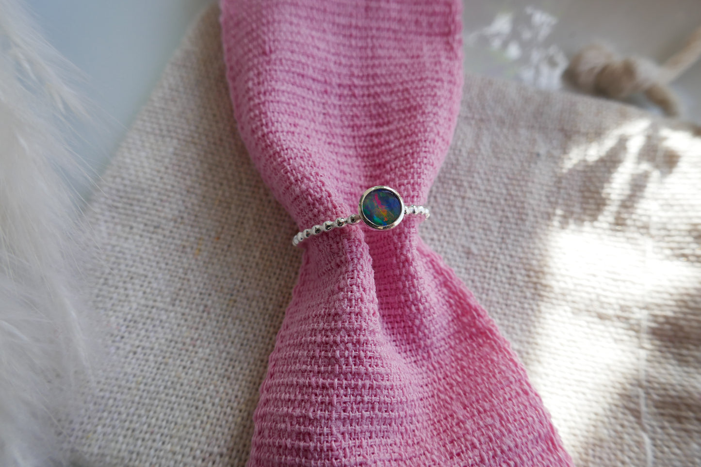 Opal stacking ring