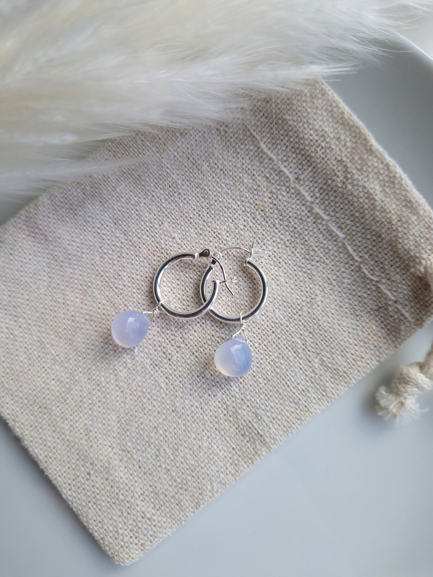 something blue earrings