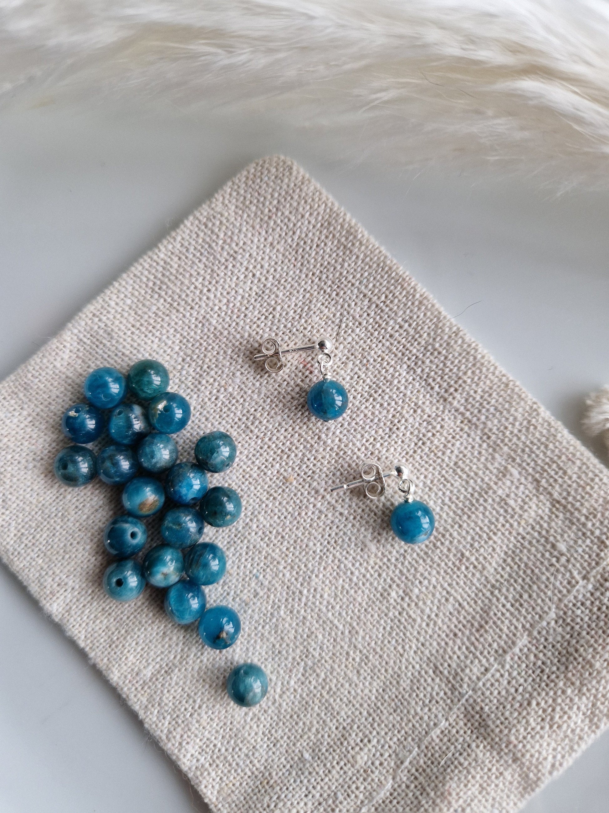 925 silver crystal earrings