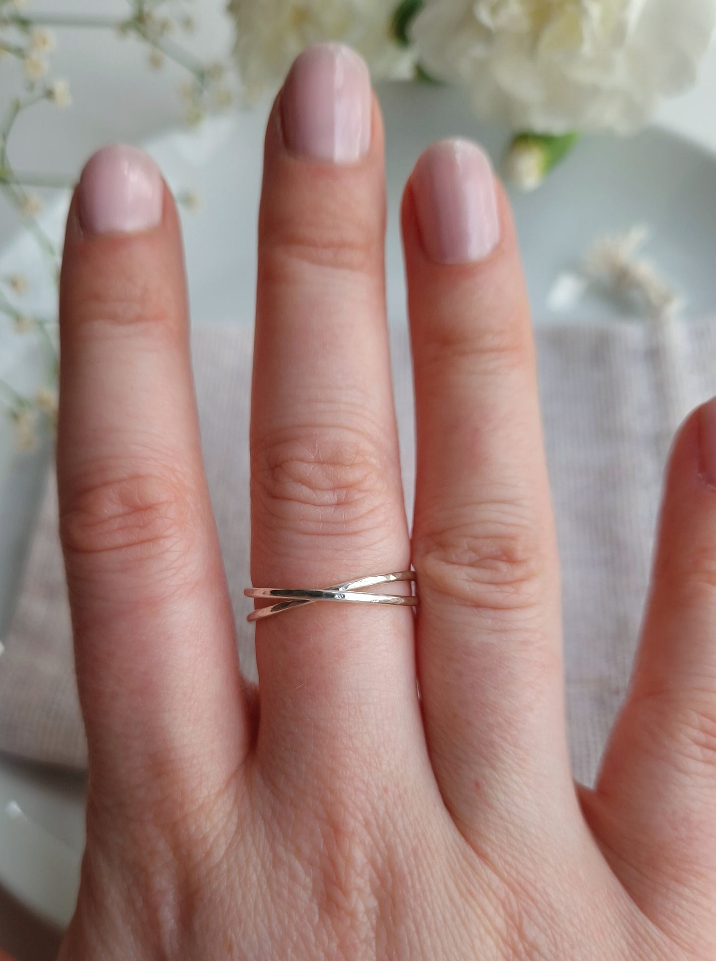 sterling silver eternity ring