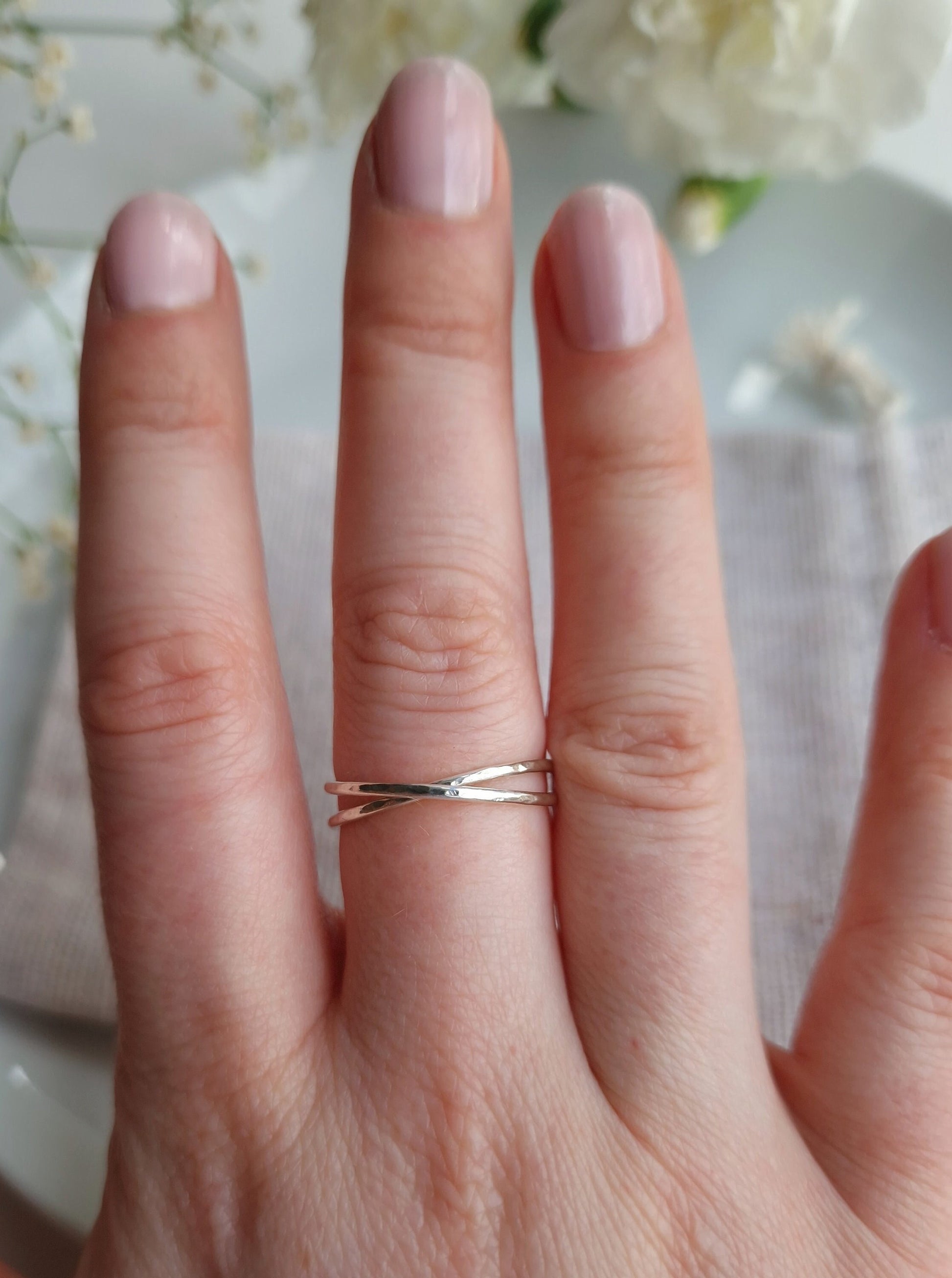 sterling silver eternity ring