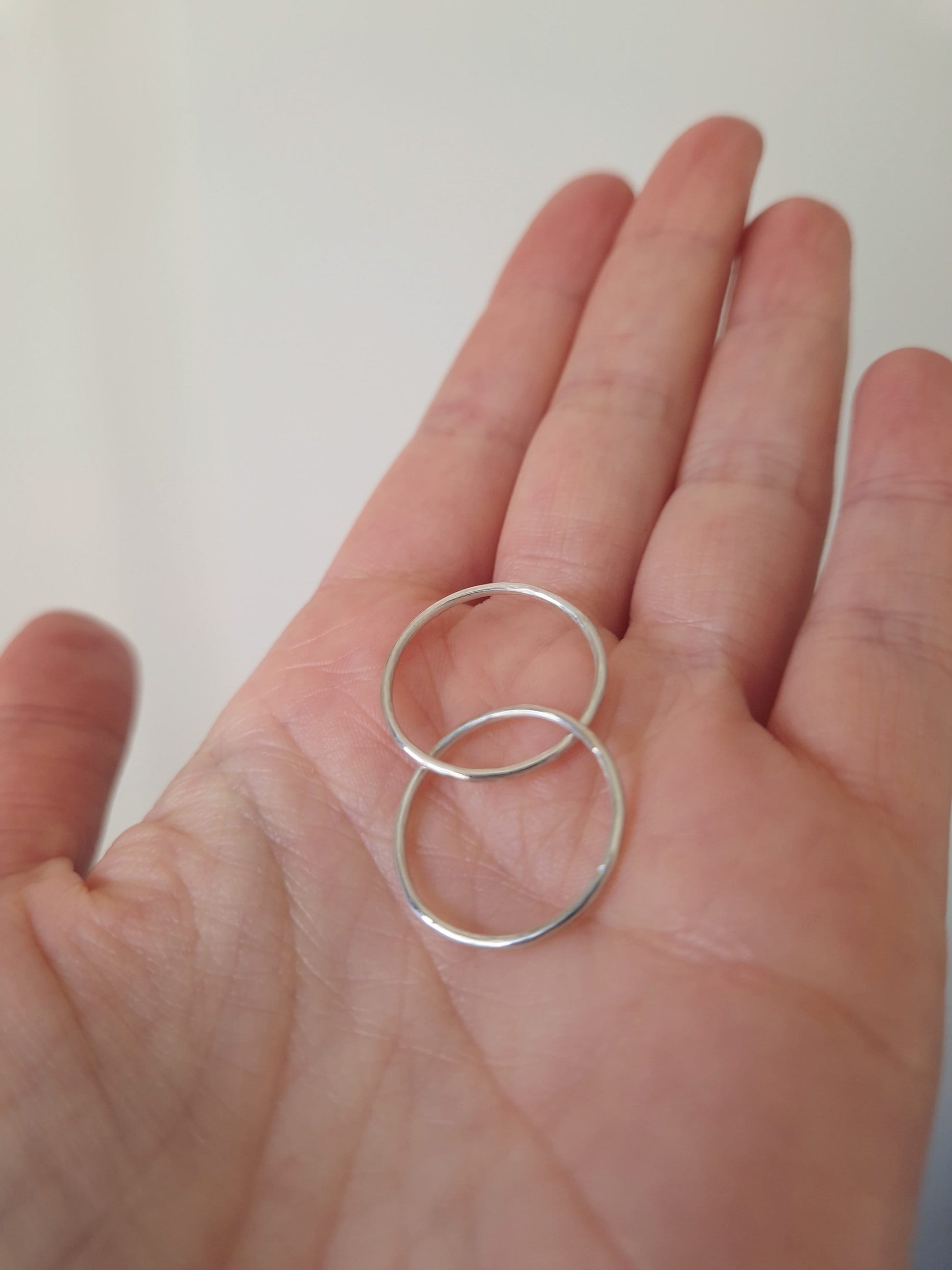 anniversary gift ring in sterling silver