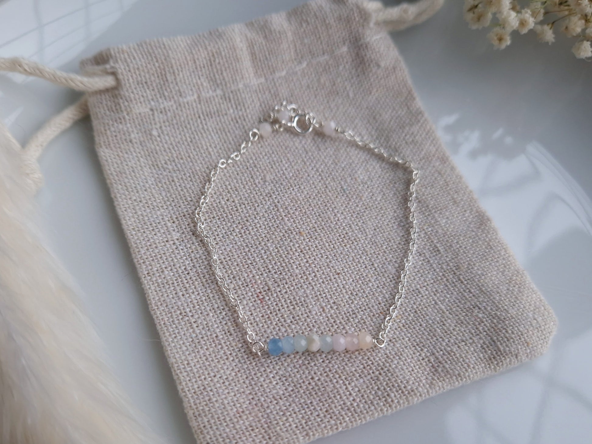 delicate gemstone and 925 silver jewellery uk