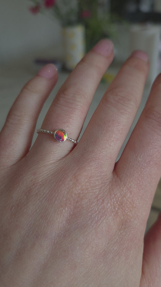Opal stacking ring