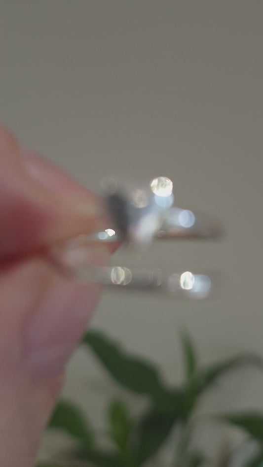 Heart wraparound ring