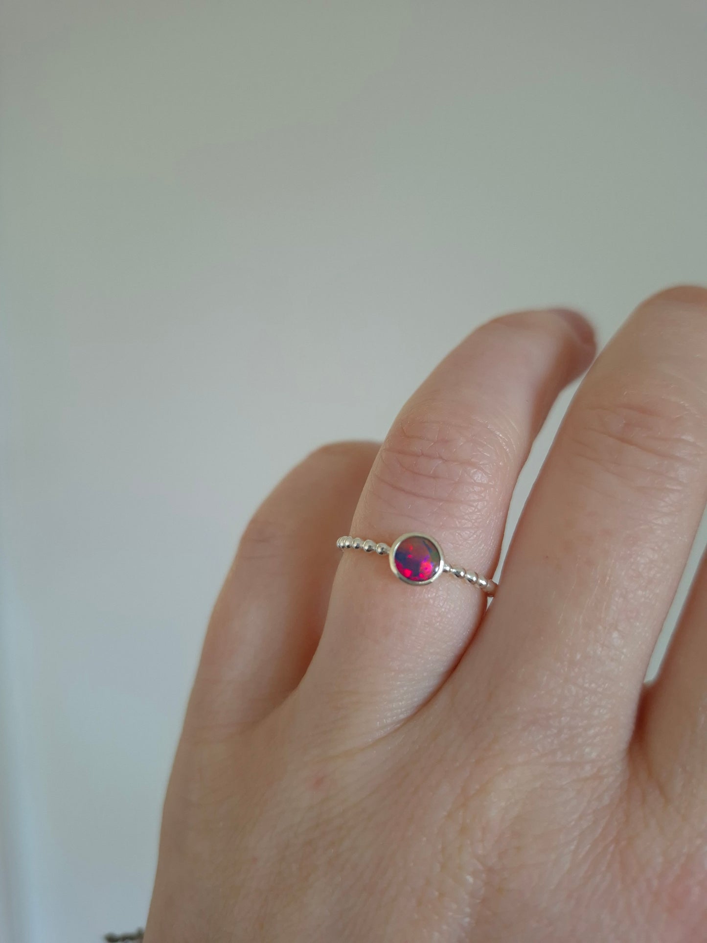 Opal stacking ring