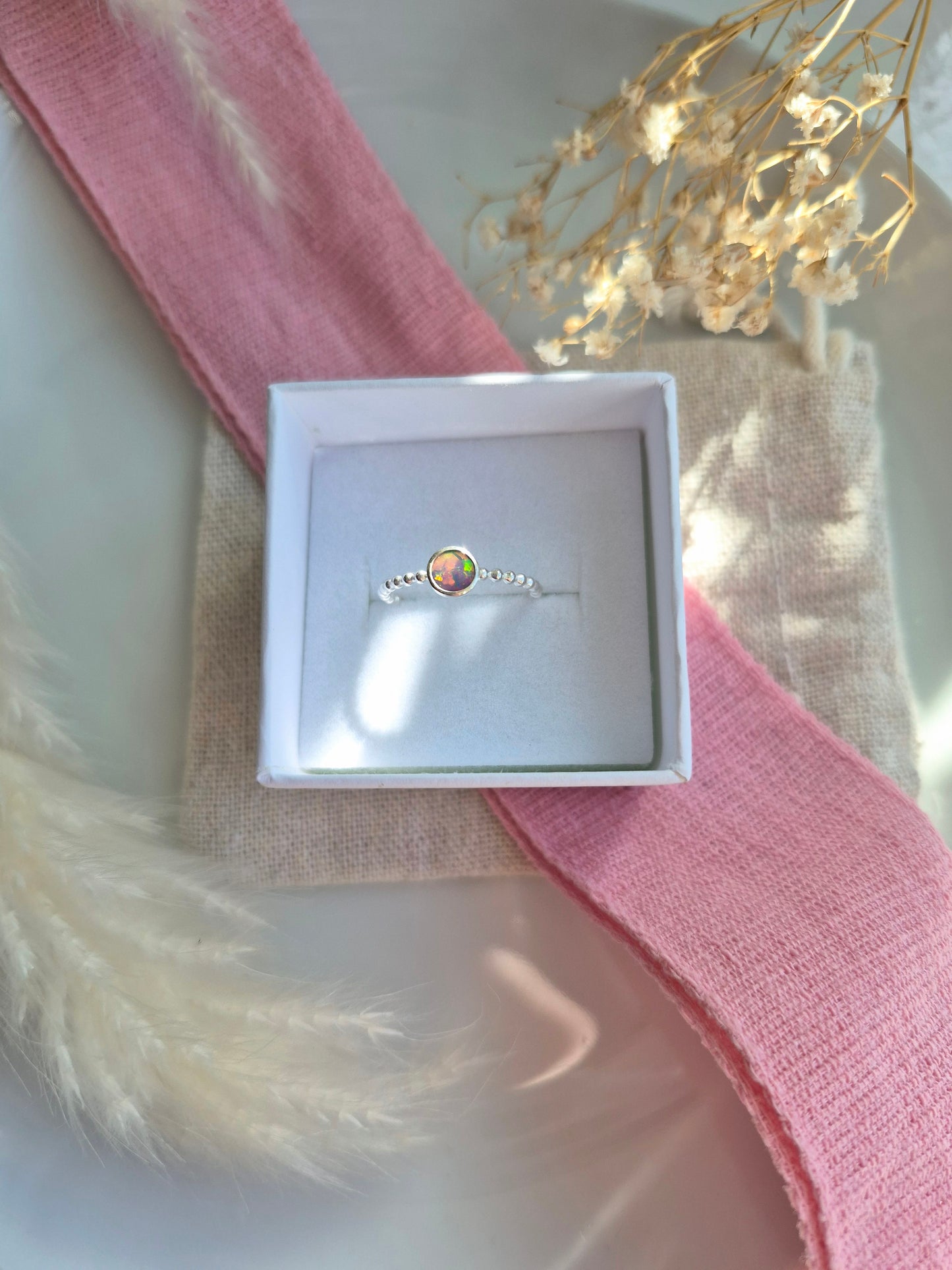 Opal stacking ring