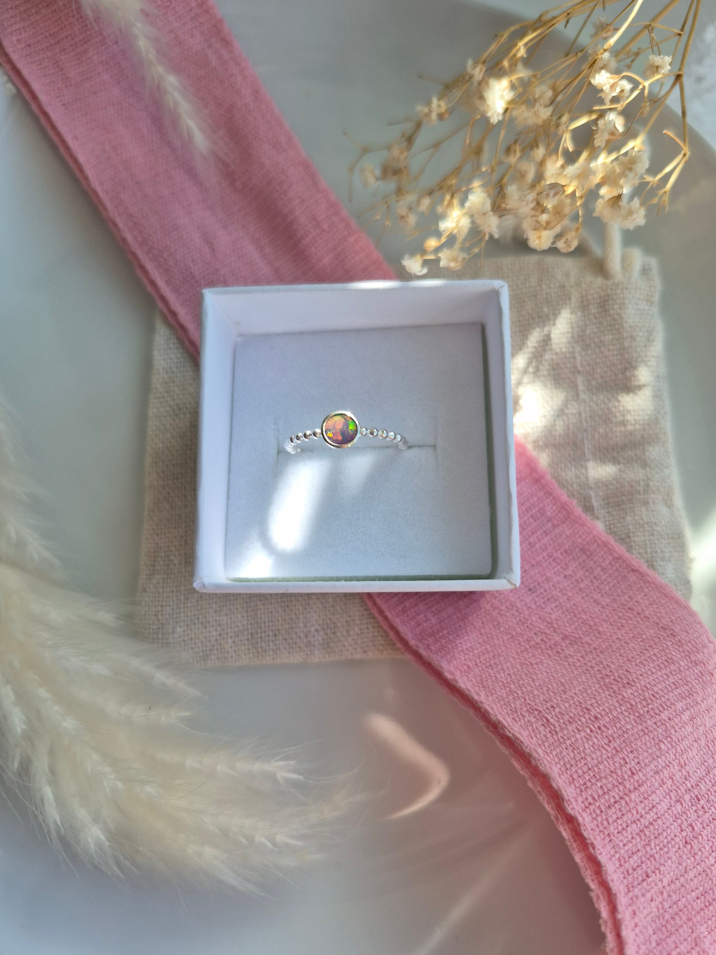 Opal stacking ring